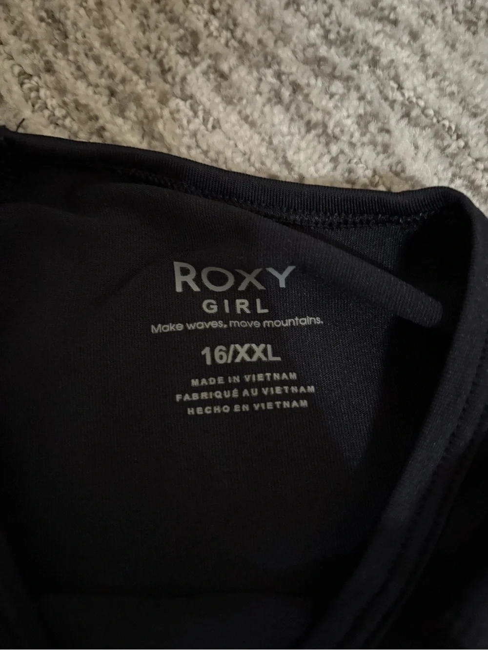 Two for one deal Roxy teen girls Long-Sleeve Rash-guard - Orange & Black